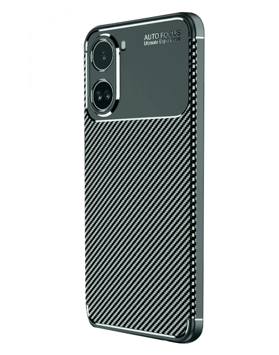 Newface Xiaomi Poco X7 Pro Kılıf Auto Focus Karbon Kapak - Koyu Yeşil