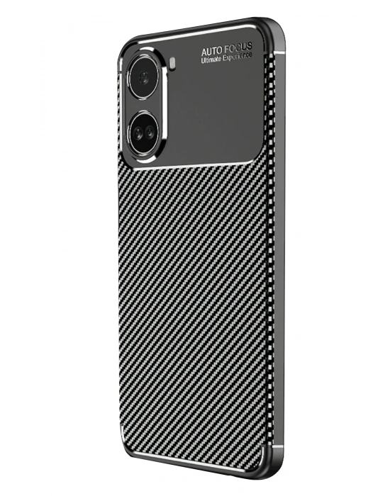 Newface Xiaomi Poco X7 Pro Kılıf Auto Focus Karbon Kapak - Siyah