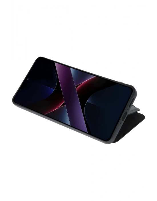 Newface Xiaomi Poco X7 Pro Kılıf Flip Cover - Kırmızı