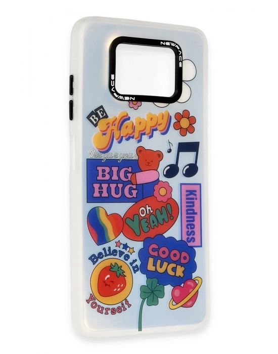 Newface Xiaomi Pocophone X3 Kılıf Estoril Desenli Kapak - Estoril - 15