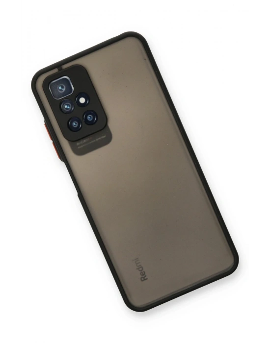 Newface Xiaomi Redmi 10 2022 Kılıf Montreal Silikon Kapak - Siyah