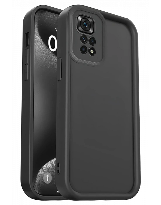 Newface Xiaomi Redmi 10 2022 Kılıf Viera Silikon - Siyah