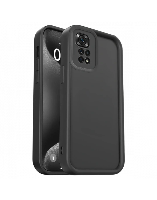 Newface Xiaomi Redmi 10 2022 Kılıf Viera Silikon - Siyah