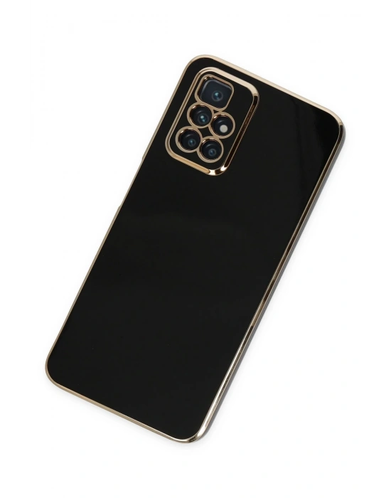 Newface Xiaomi Redmi 10 2022 Kılıf Volet Silikon - Siyah