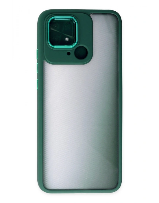 Newface Xiaomi Redmi 10C Kılıf Dora Kapak - Haki Yeşil