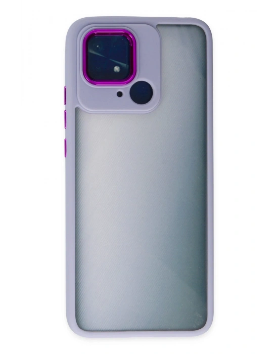 Newface Xiaomi Redmi 10C Kılıf Dora Kapak - Lila