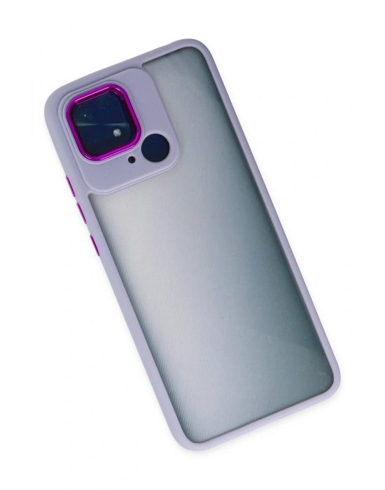 Newface Xiaomi Redmi 10C Kılıf Dora Kapak - Lila