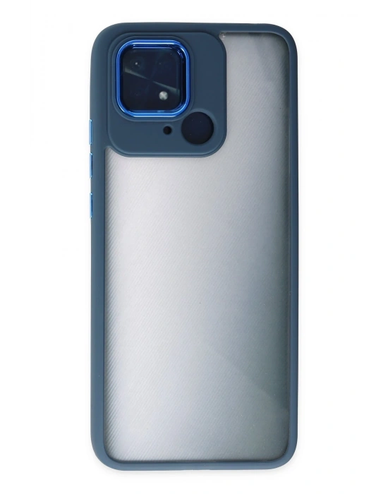 Newface Xiaomi Redmi 10C Kılıf Dora Kapak - Mavi