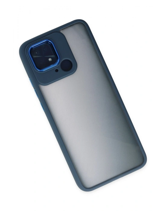 Newface Xiaomi Redmi 10C Kılıf Dora Kapak - Mavi