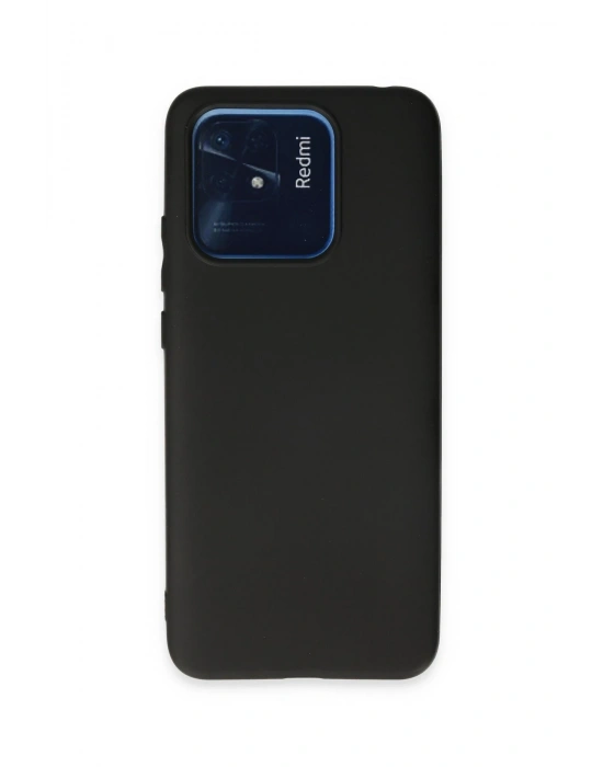 Newface Xiaomi Redmi 10C Kılıf First Silikon - Siyah