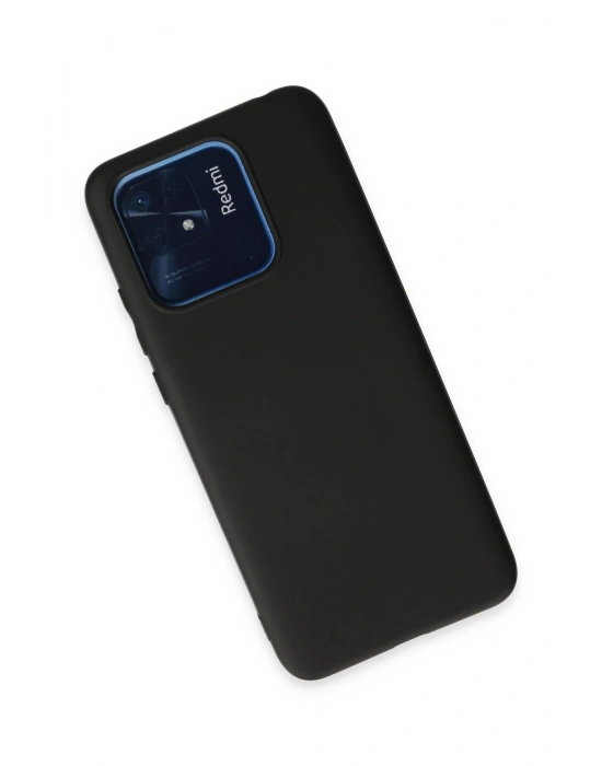 Newface Xiaomi Redmi 10C Kılıf First Silikon - Siyah