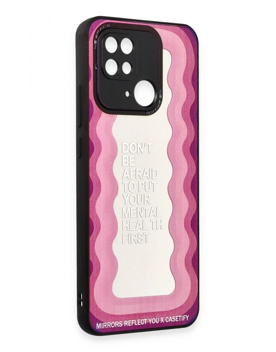 Newface Xiaomi Redmi 10C Kılıf Mirror Desenli Kapak - Mirror - 11