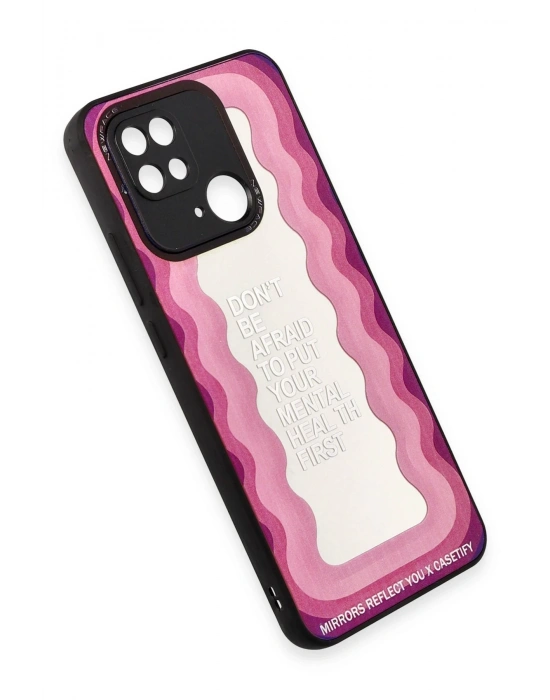 Newface Xiaomi Redmi 10C Kılıf Mirror Desenli Kapak - Mirror - 11