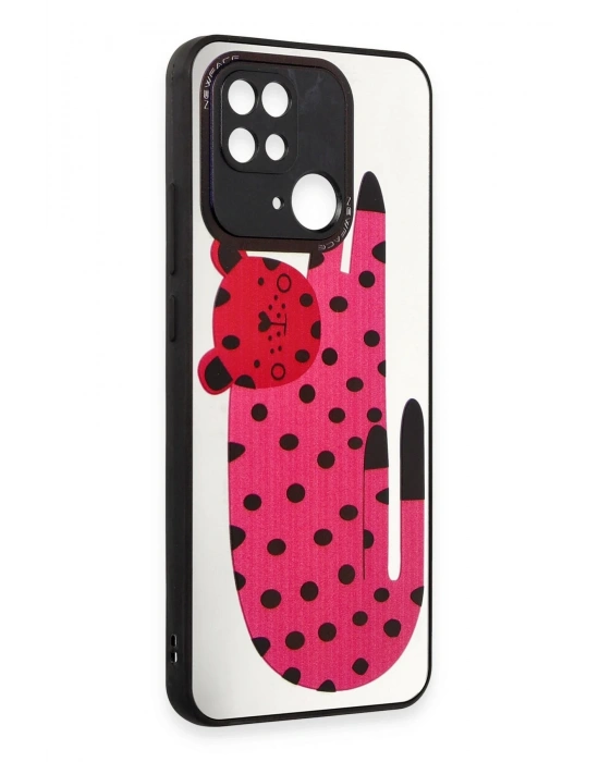 Newface Xiaomi Redmi 10C Kılıf Mirror Desenli Kapak - Mirror - 12