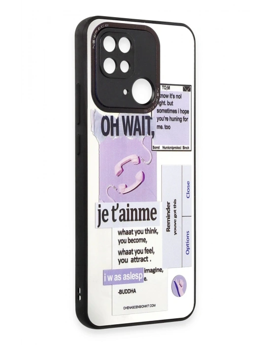 Newface Xiaomi Redmi 10C Kılıf Mirror Desenli Kapak - Mirror - 4