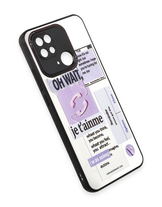 Newface Xiaomi Redmi 10C Kılıf Mirror Desenli Kapak - Mirror - 4