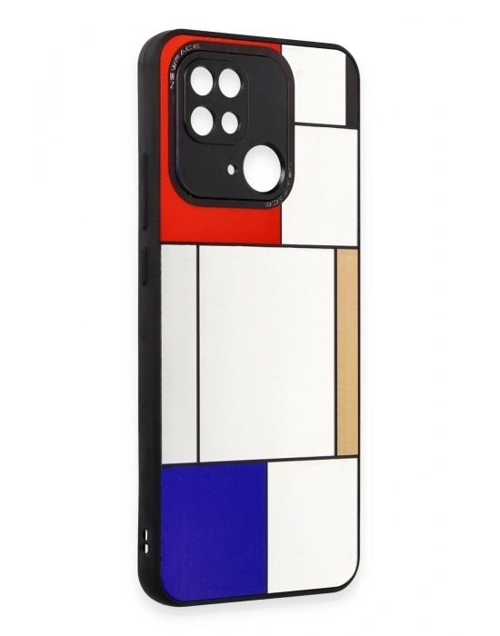 Newface Xiaomi Redmi 10C Kılıf Mirror Desenli Kapak - Mirror - 9