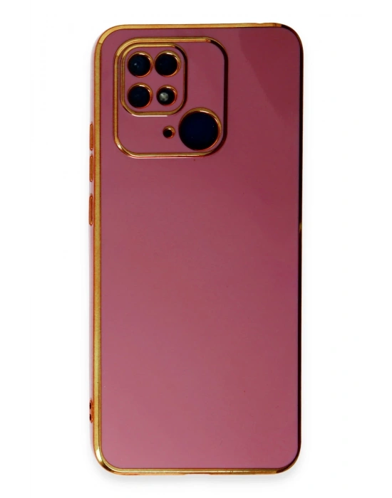 Newface Xiaomi Redmi 10C Kılıf Volet Silikon - Kırmızı