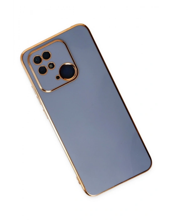 Newface Xiaomi Redmi 10C Kılıf Volet Silikon - Mavi