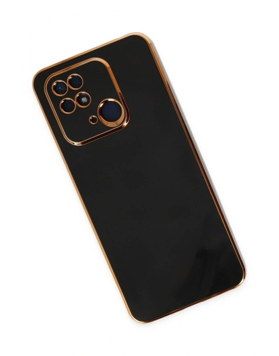 Newface Xiaomi Redmi 10C Kılıf Volet Silikon - Siyah