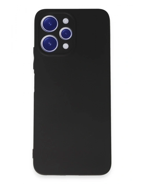 Newface Xiaomi Redmi 12 Kılıf First Silikon - Siyah