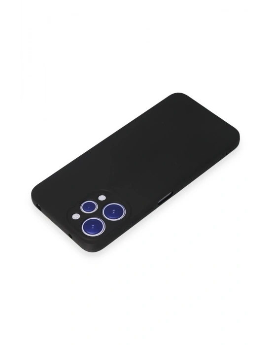 Newface Xiaomi Redmi 12 Kılıf First Silikon - Siyah