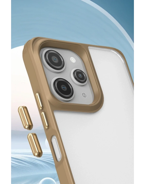 Newface Xiaomi Redmi 12 Kılıf Penta Silikon Kılıf - Şeffaf