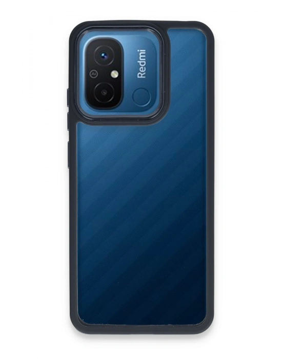 Newface Xiaomi Redmi 12C Kılıf Dora Kapak - Siyah