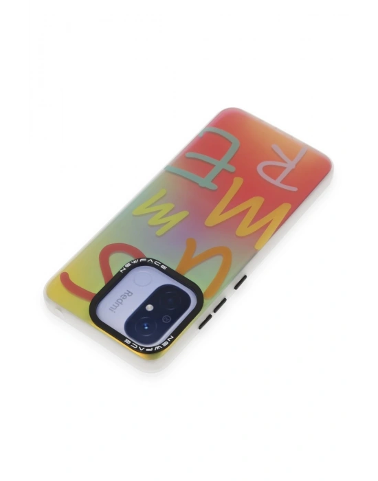 Newface Xiaomi Redmi 12C Kılıf Estoril Desenli Kapak - Estoril - 3