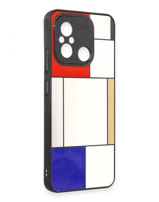 Newface Xiaomi Redmi 12C Kılıf Mirror Desenli Kapak - Mirror - 9