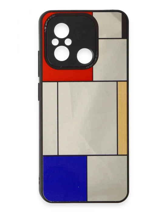 Newface Xiaomi Redmi 12C Kılıf Mirror Desenli Kapak - Mirror - 9