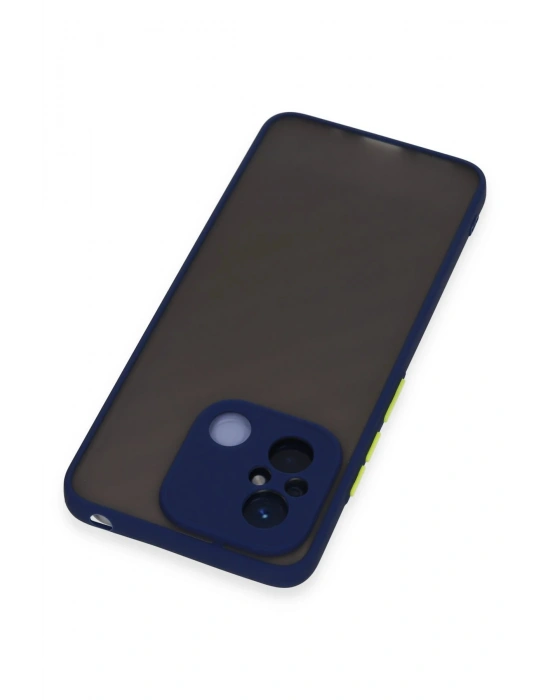 Newface Xiaomi Redmi 12C Kılıf Montreal Silikon Kapak - Lacivert