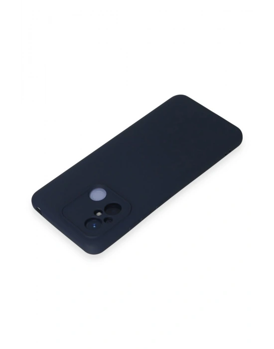 Newface Xiaomi Redmi 12C Kılıf Nano içi Kadife Silikon - Lacivert