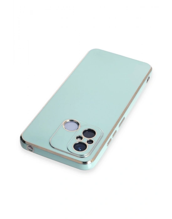 Newface Xiaomi Redmi 12C Kılıf Volet Silikon - Açık Yeşil