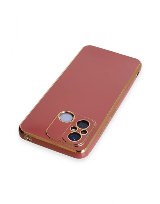 Newface Xiaomi Redmi 12C Kılıf Volet Silikon - Kırmızı