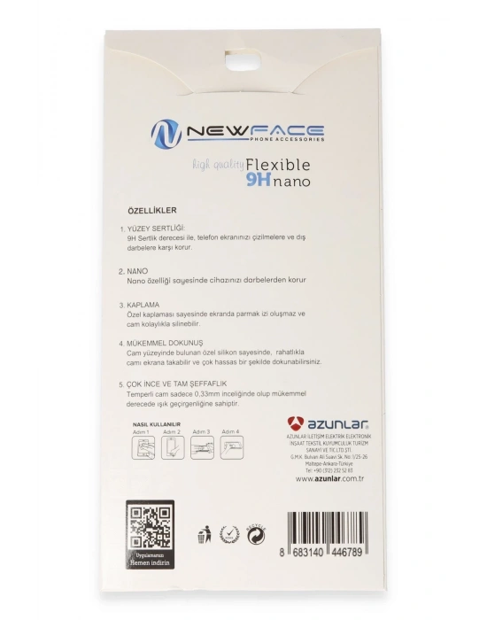 Newface Xiaomi Redmi 13 4G 6D Antistatik Mat Seramik Hayalet Nano Ekran Koruyucu