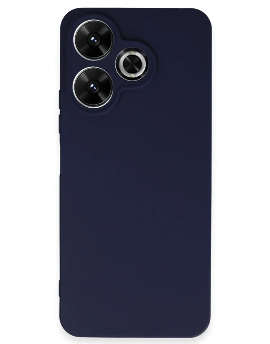 Newface Xiaomi Redmi 13 4G Kılıf First Silikon - Lacivert