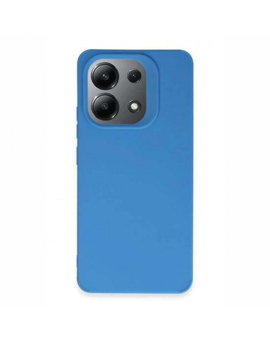 Newface Xiaomi Redmi 13 4G Kılıf First Silikon - Mavi