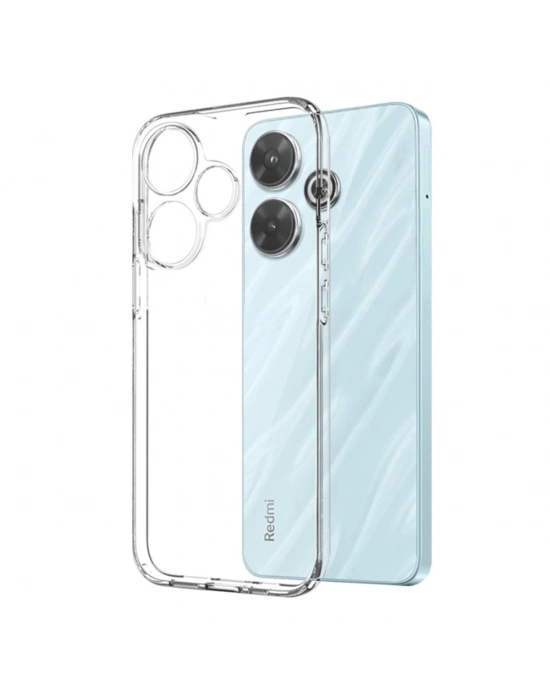Newface Xiaomi Redmi 13 4G Kılıf Lüx Şeffaf Silikon