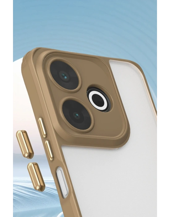 Newface Xiaomi Redmi 13 4G Kılıf Penta Silikon Kılıf - Siyah