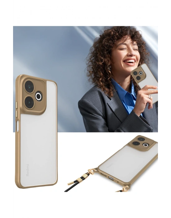 Newface Xiaomi Redmi 13 4G Kılıf Penta Silikon Kılıf - Siyah