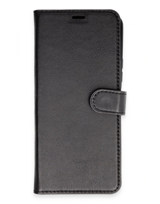 Newface Xiaomi Redmi 13 4G Kılıf Trend S Plus Kapaklı Kılıf - Siyah