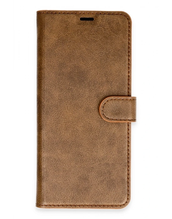 Newface Xiaomi Redmi 13 4G Kılıf Trend S Plus Kapaklı Kılıf - Taba