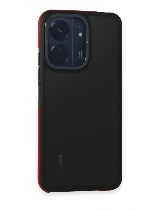 Newface Xiaomi Redmi 13C Harvel Kapak - Kırmızı