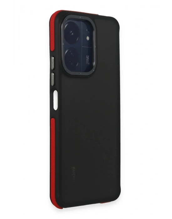 Newface Xiaomi Redmi 13C Harvel Kapak - Kırmızı