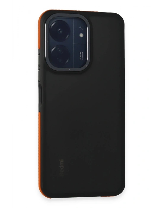 Newface Xiaomi Redmi 13C Harvel Kapak - Turuncu