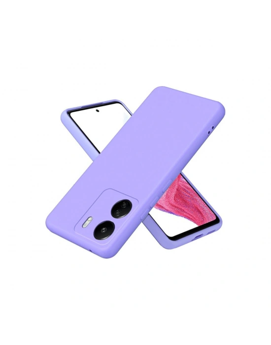 Newface Xiaomi Redmi 13C Kılıf First Silikon - Lila