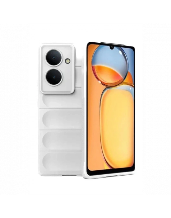 Newface Xiaomi Redmi 13C Kılıf Optimum Silikon - Krem