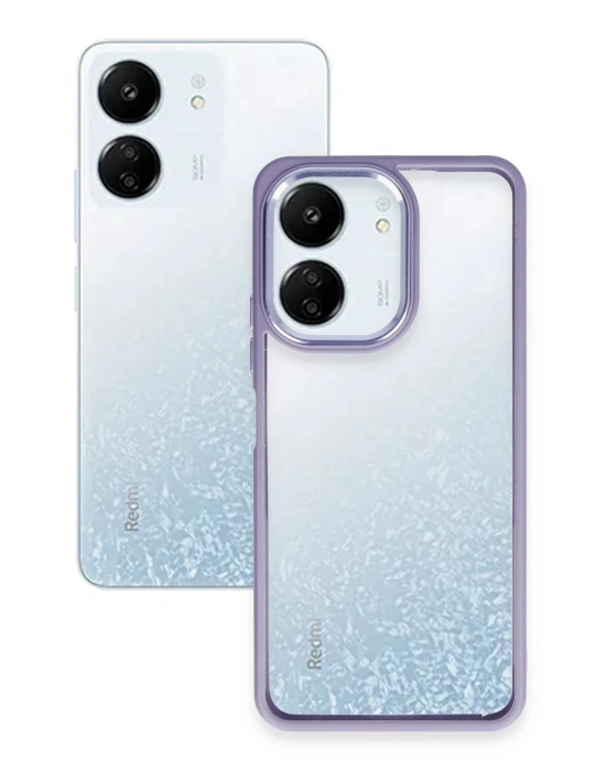 Newface Xiaomi Redmi 13C Kılıf Power Silikon - Koyu Yeşil