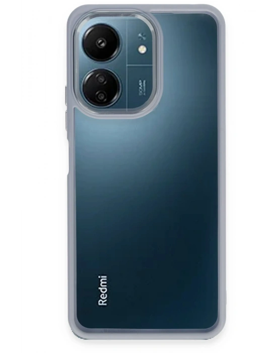 Newface Xiaomi Redmi 13C Kılıf Power Silikon - Sierra Blue